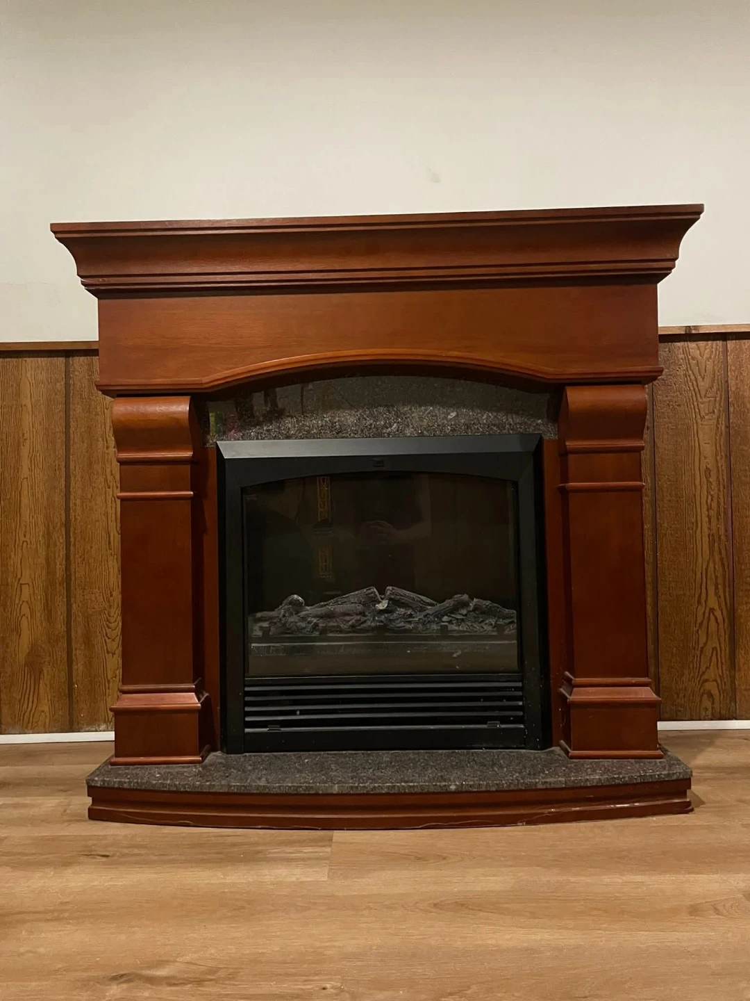 Electric Fireplace Mantle