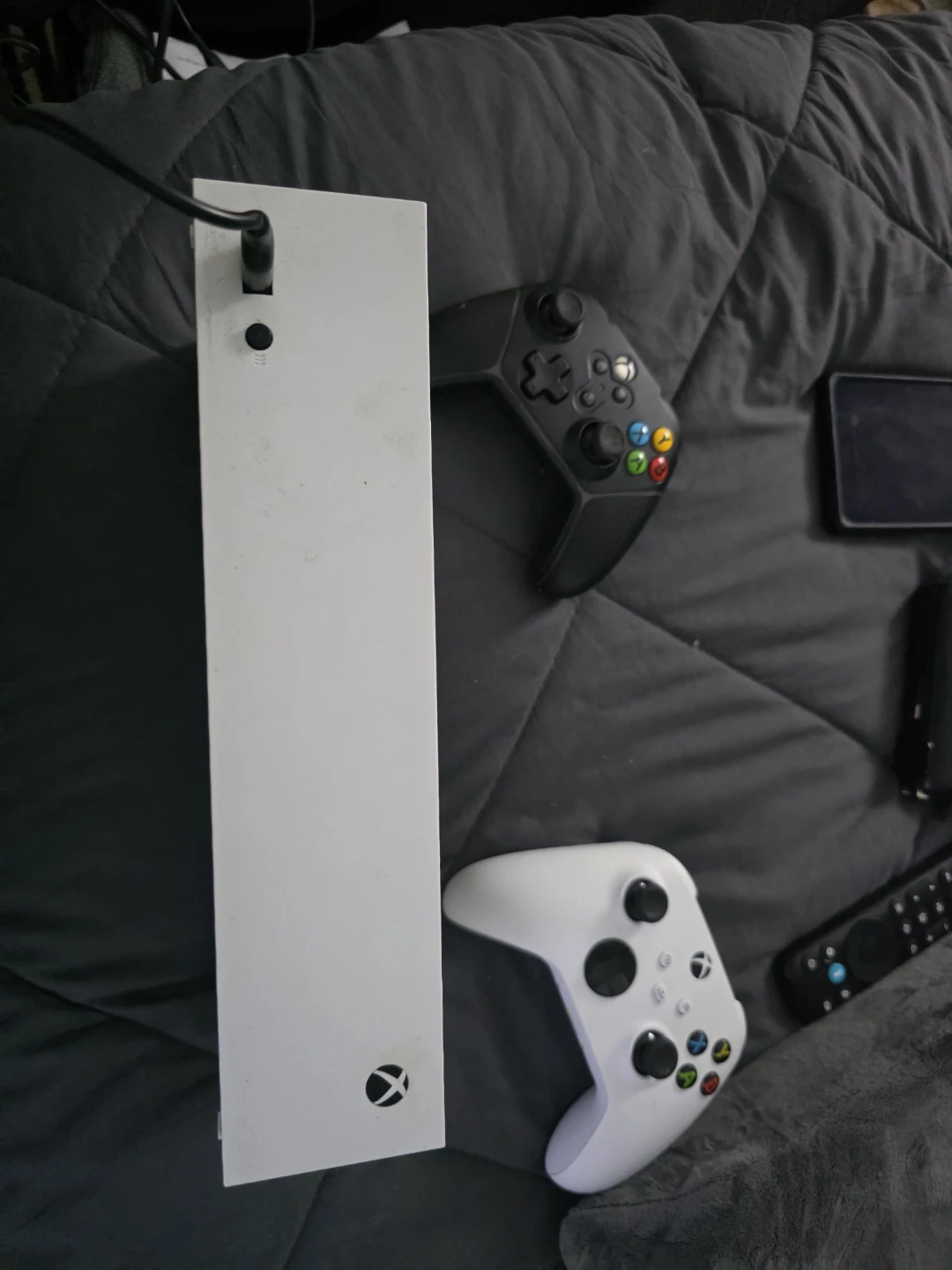 Xbox Series S Console with Controllers - photo 2