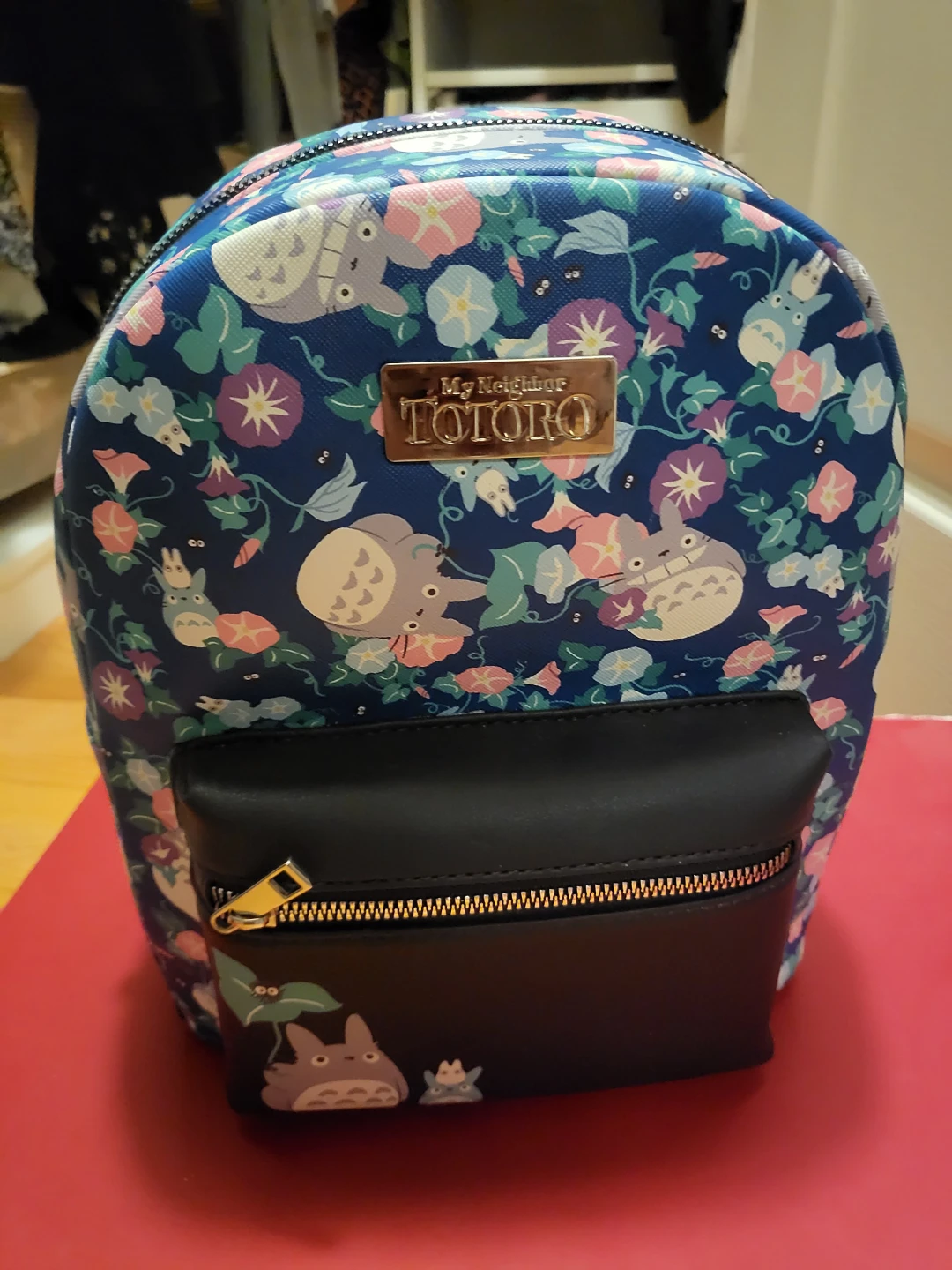 My Neighbor Totoro Floral Mini Backpack