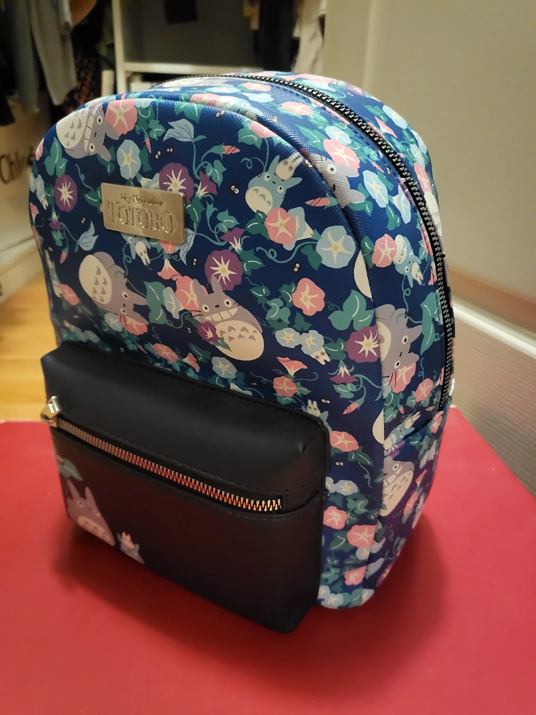 My Neighbor Totoro Floral Mini Backpack - photo 3