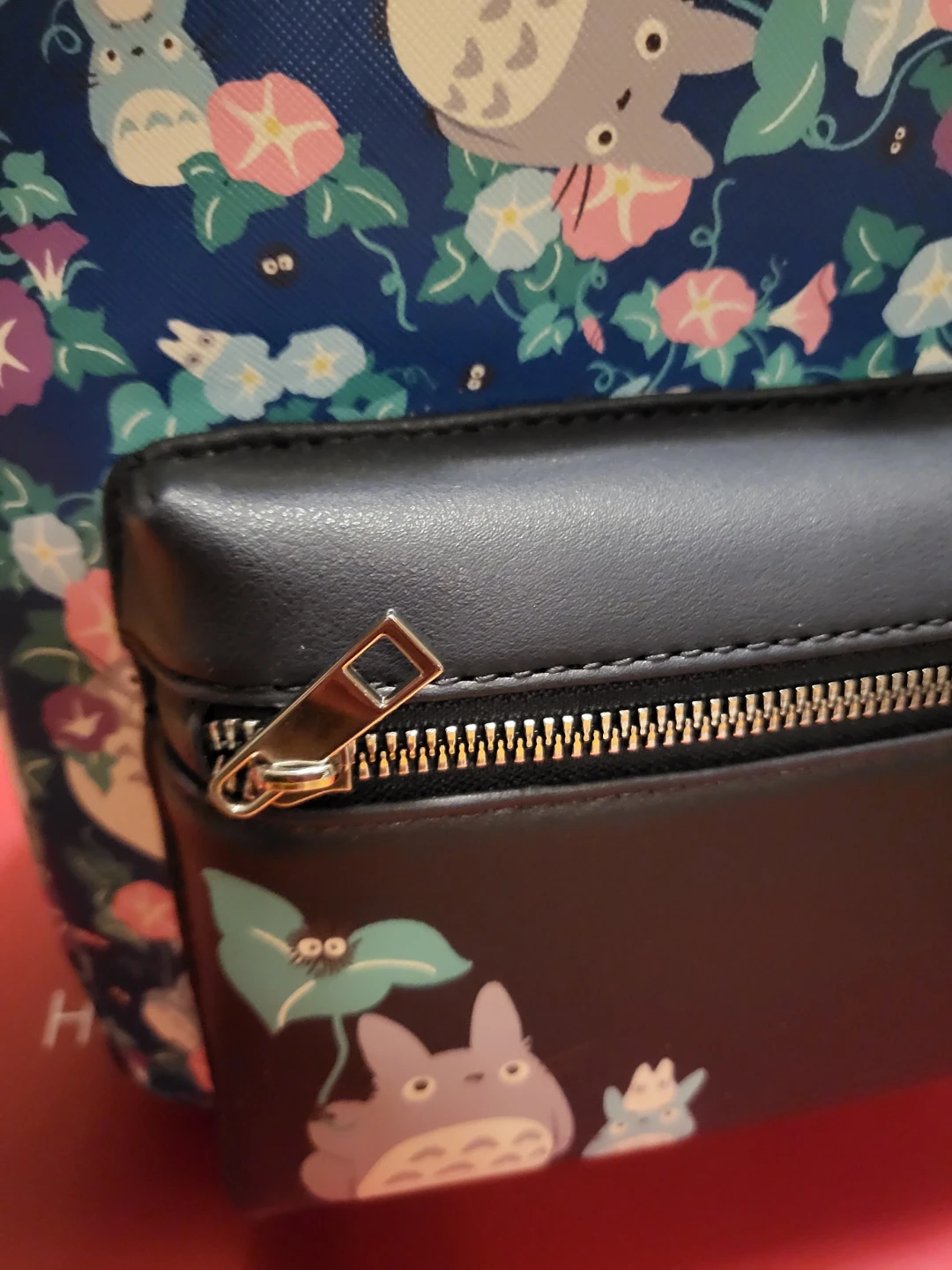 My Neighbor Totoro Floral Mini Backpack - photo 4