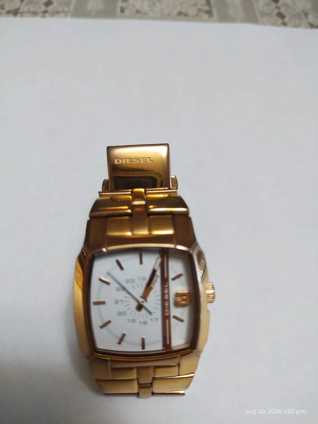DIESEL Gold-Tone Women's Watch – Working - photo 4