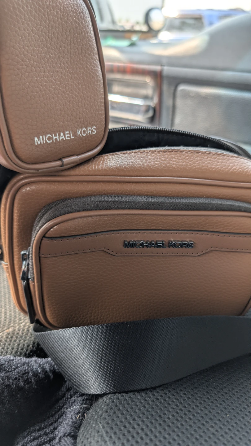 Michael Kors Brown Crossbody Bag with Pouch - photo 4
