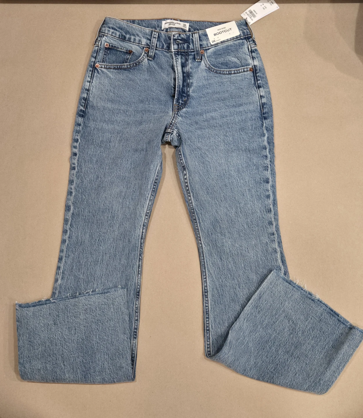 Abercrombie & Fitch Mid Rise Bootcut Jeans - photo 2