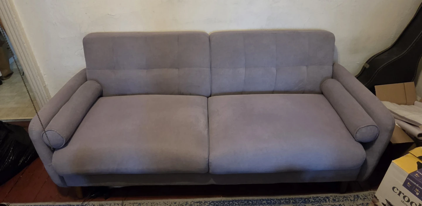 Free Comfy Grey Couch