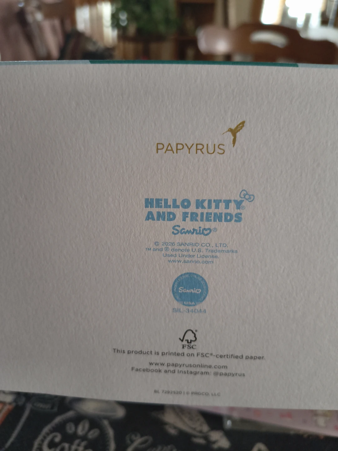Papyrus Hello Kitty and Friends Card - photo 5