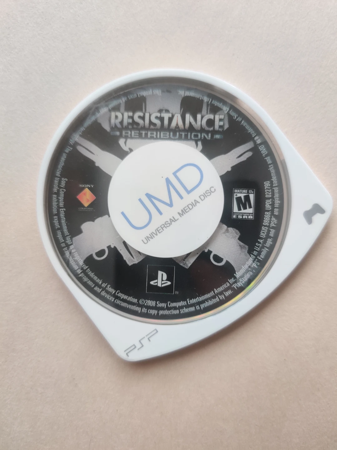 PSP Resistance Retribution UMD Game