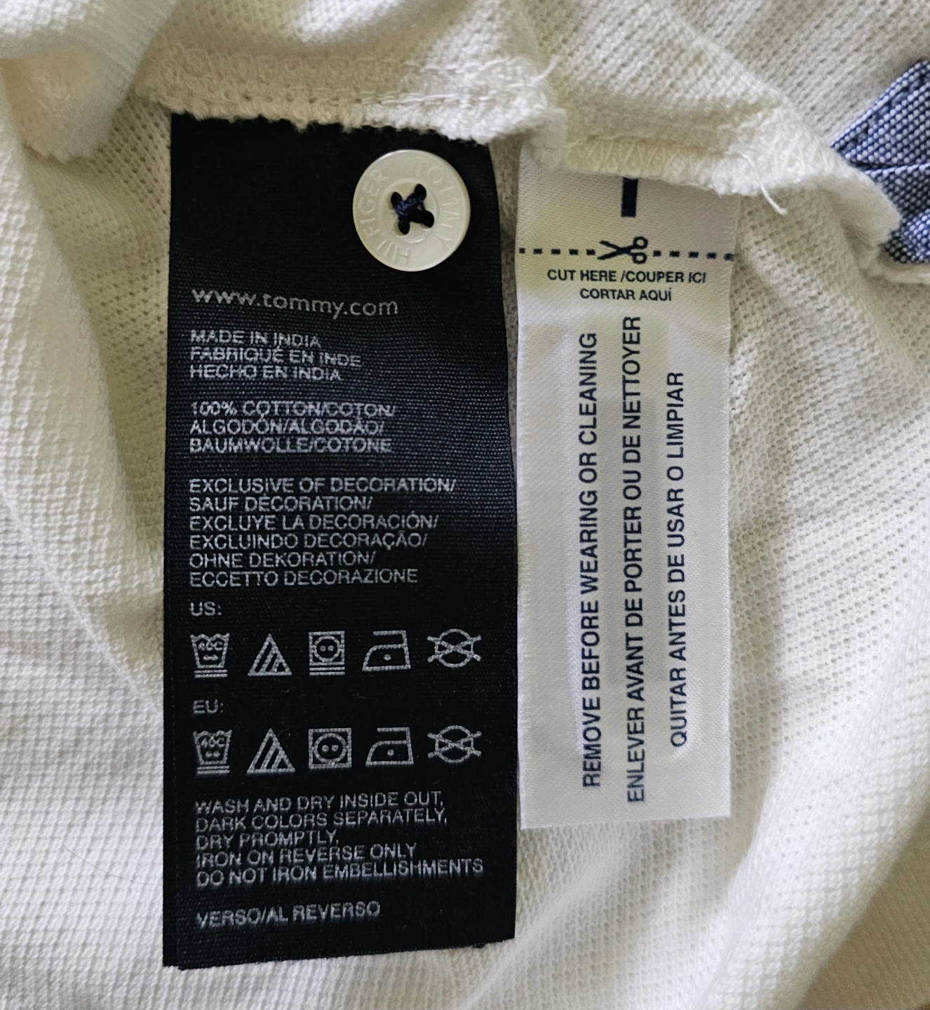 Tommy Hilfiger Custom Fit Polo Shirt Size M - photo 3