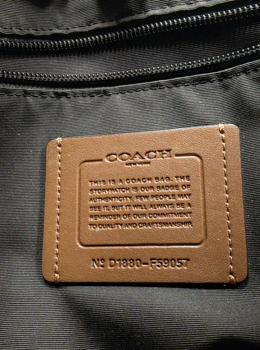 Coach New York Leather Briefcase - photo 3