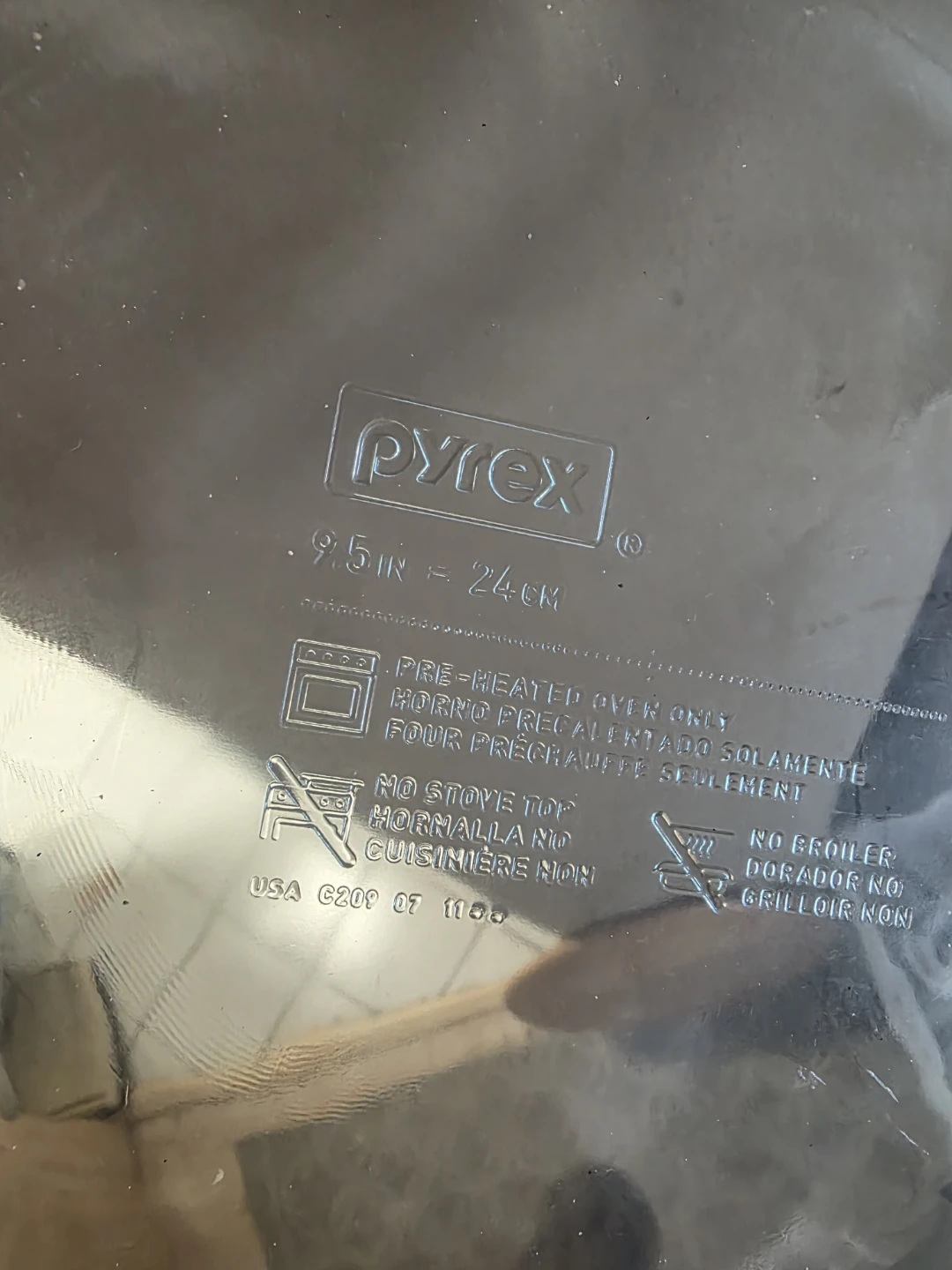 Pyrex Glass Pie Plates - photo 2