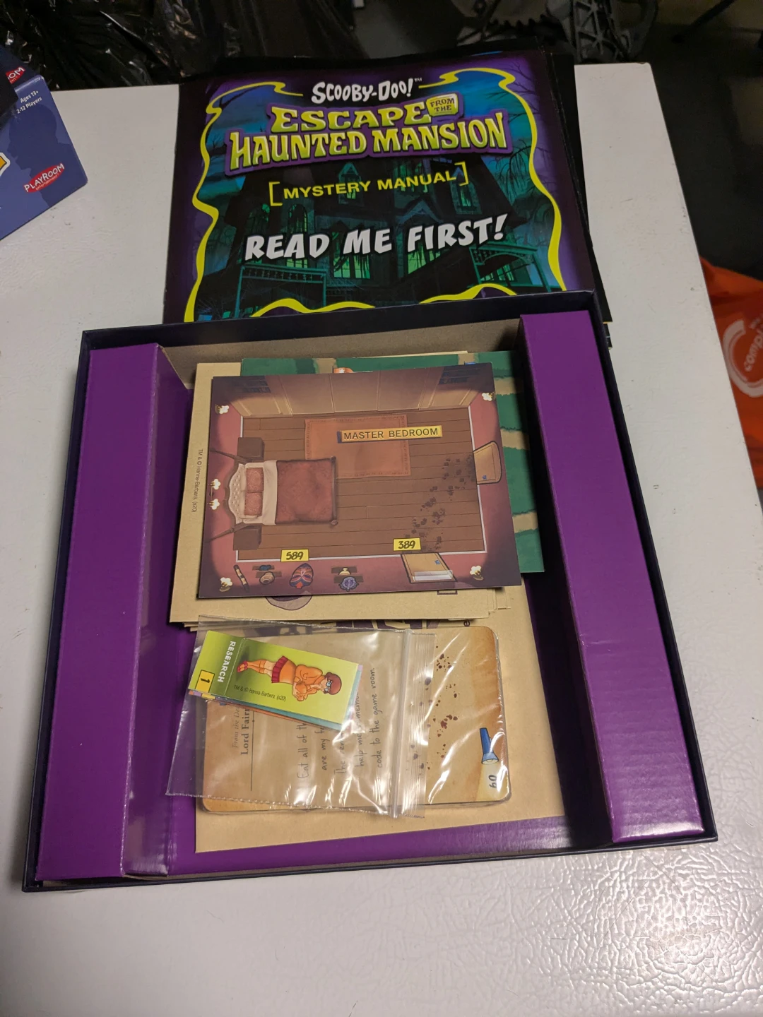 Scooby-Doo! Escape from the Haunted Mansion Board Game - photo 2