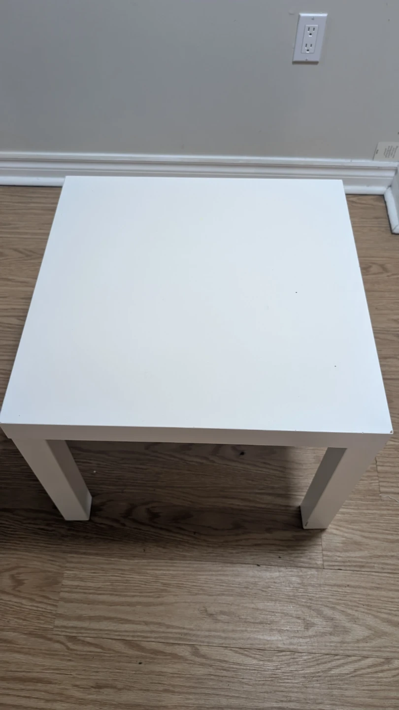 White Side Table