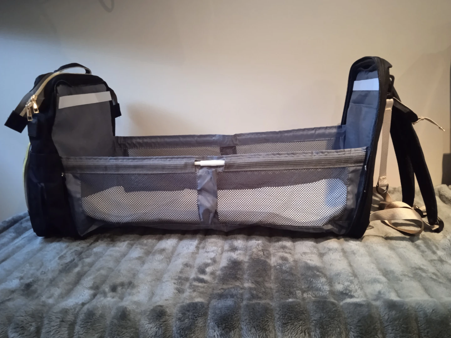 NEW diaper backpack + transportable crib - photo 4