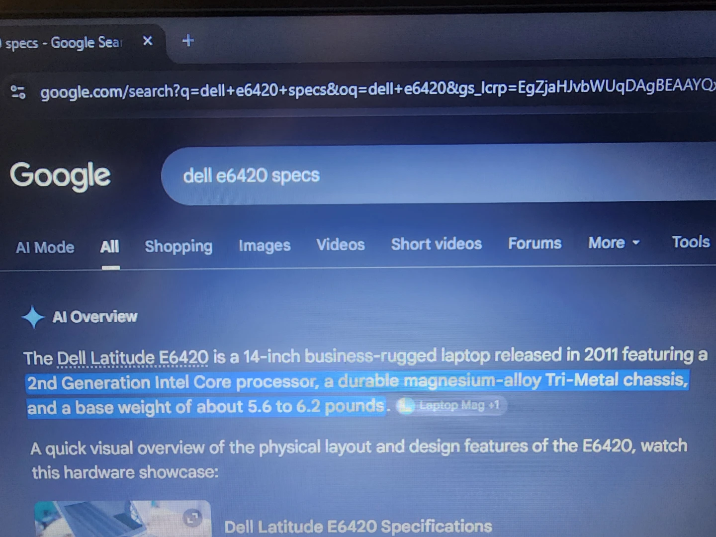 Dell 14"screen laptop - photo 4