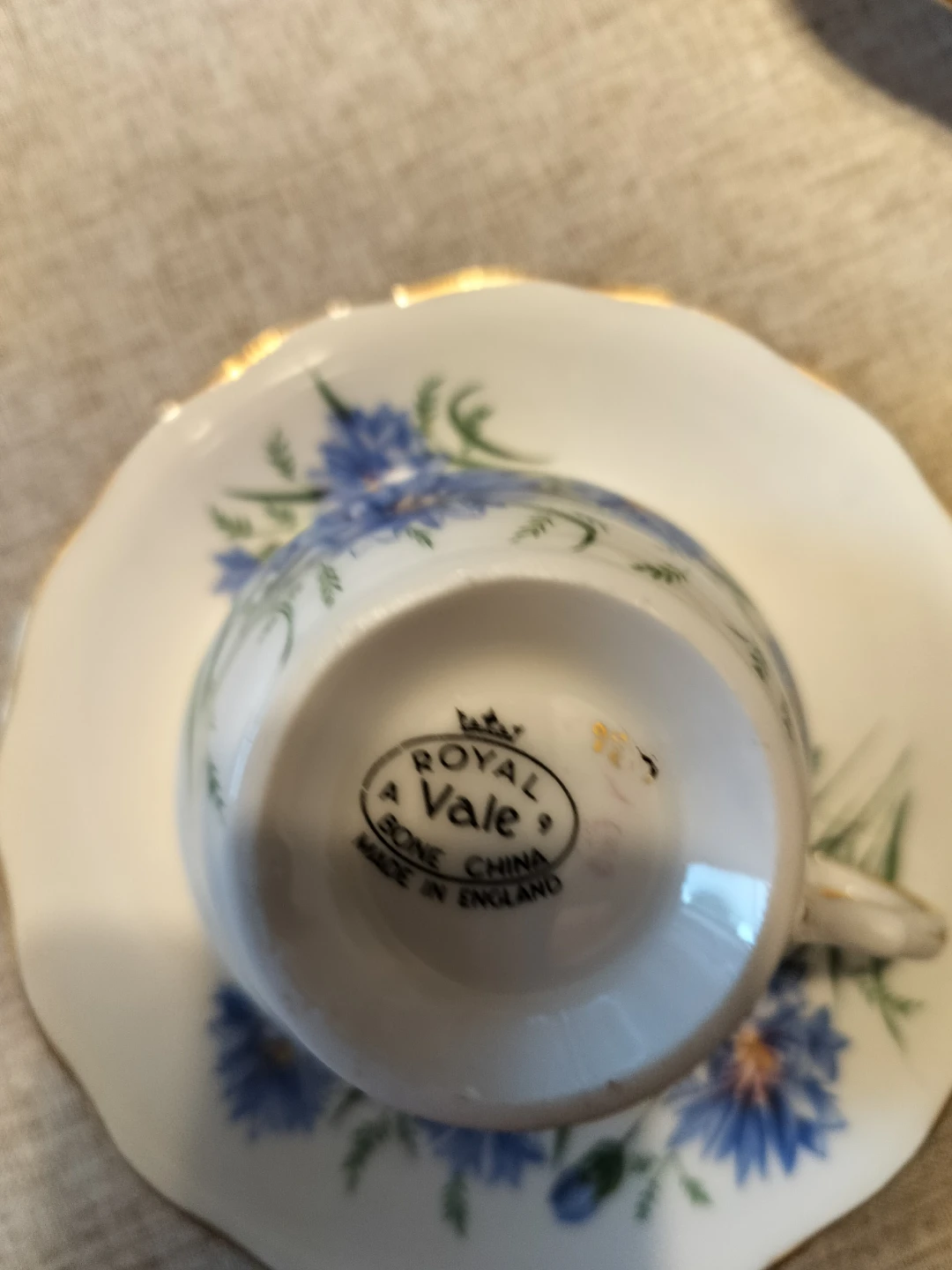 Royal Vale Bone China Cup and Saucer Set