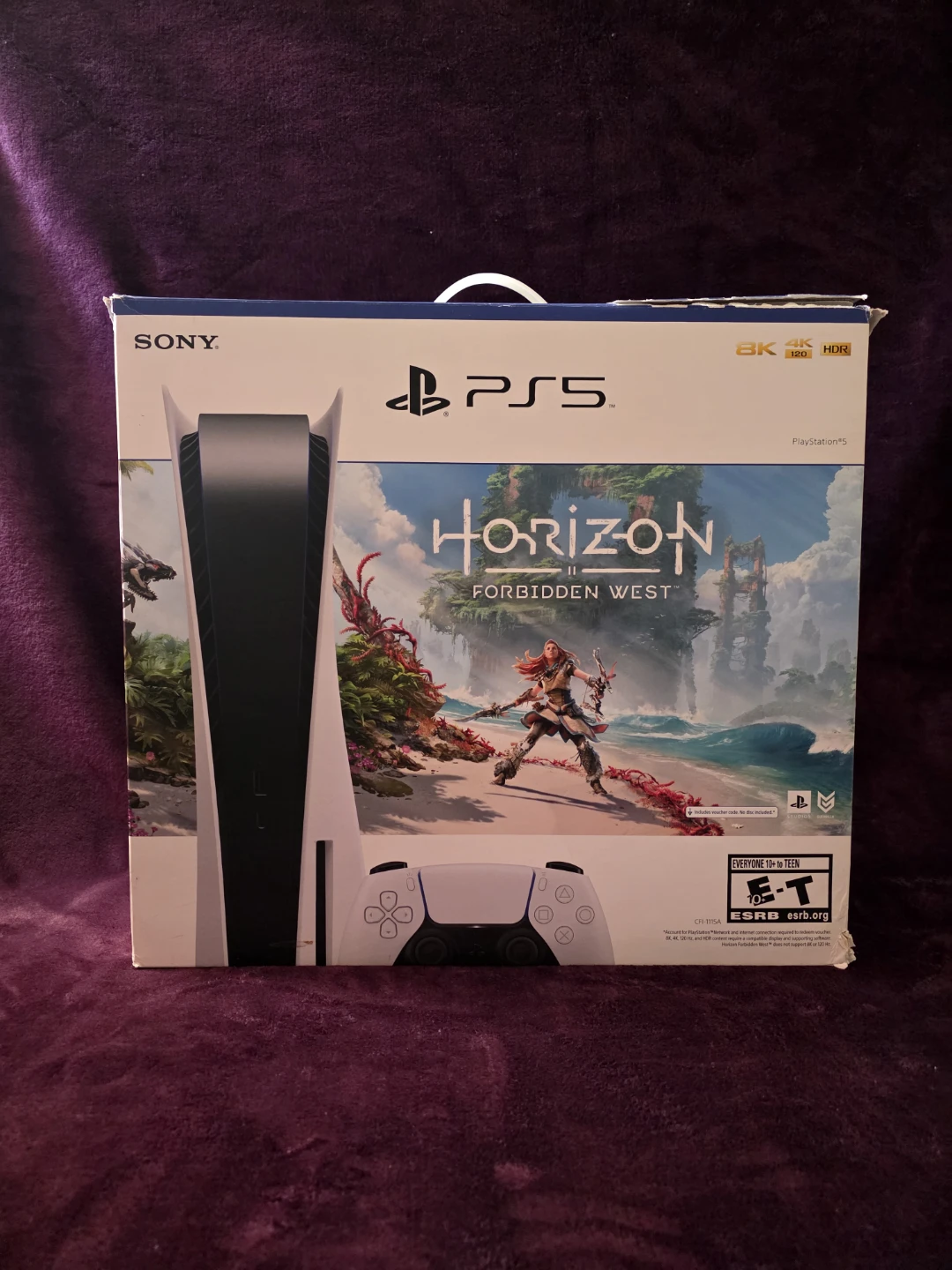 Sony PlayStation 5 Disc Console with Horizon Forbidden West
