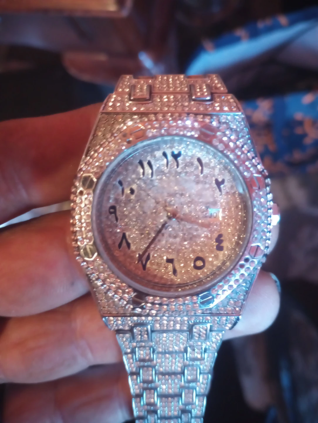 Diamond Studded Men's Watch - photo 2