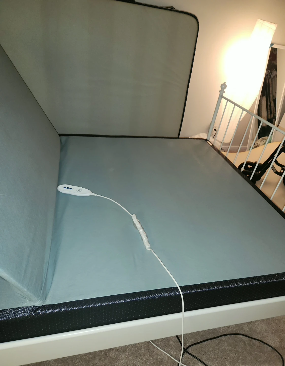 Serta Baselogic Bronze Adjustable Base plus Bedframe double - photo 4