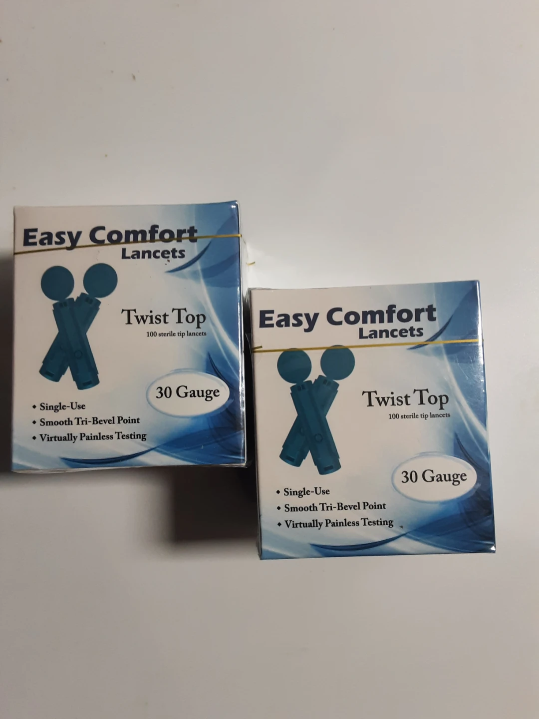 Easy Comfort Twist Top Lancets 30 Gauge (2 boxes)