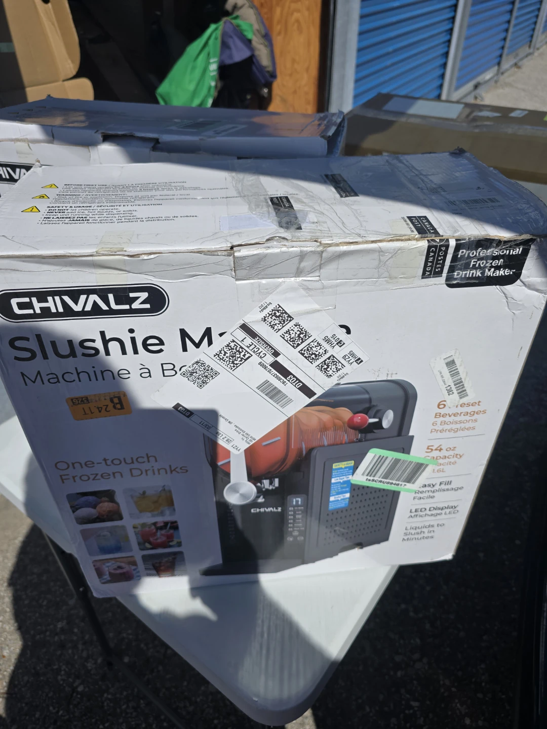 CHIVALZ Slushie Machine Professional Frozen Drink Maker - photo 3