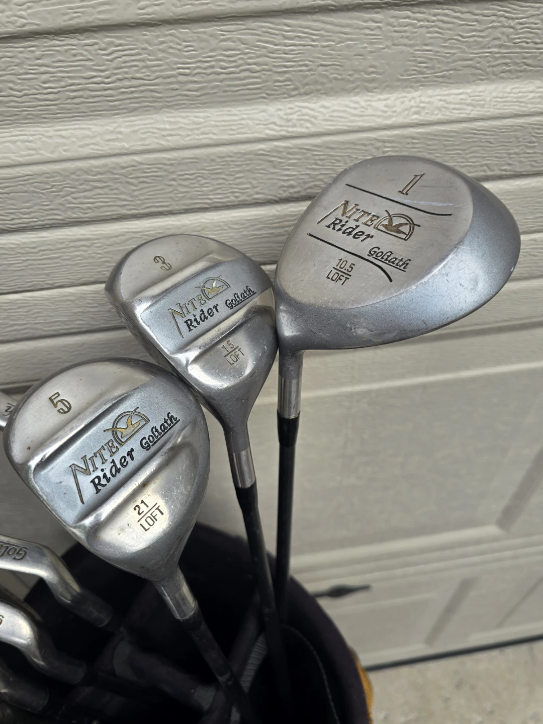 Complete left hand  golf set with wilson bag - photo 2