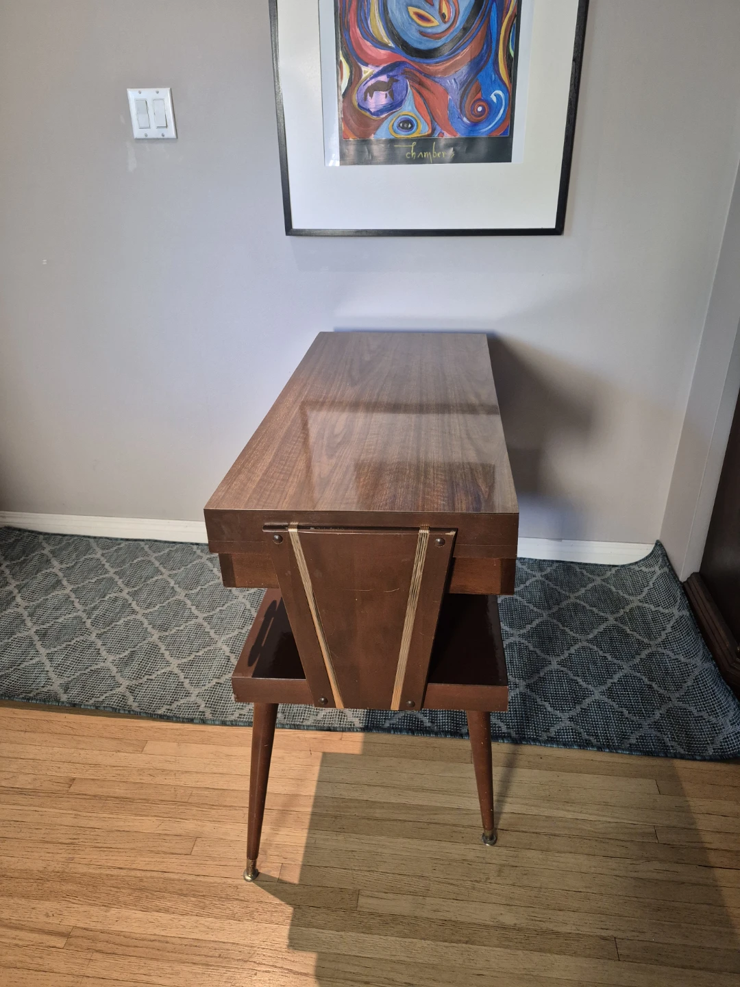 Vintage Mid Century Desk/Vanity with drawers - photo 2