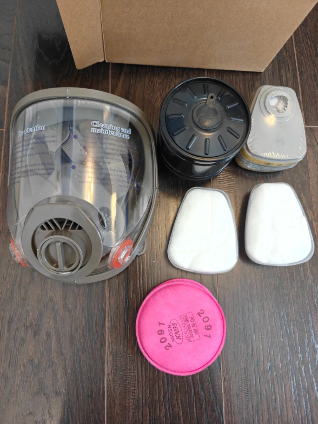 2 Full Facepiece Respirator with Filters BRAND NEW - photo 2