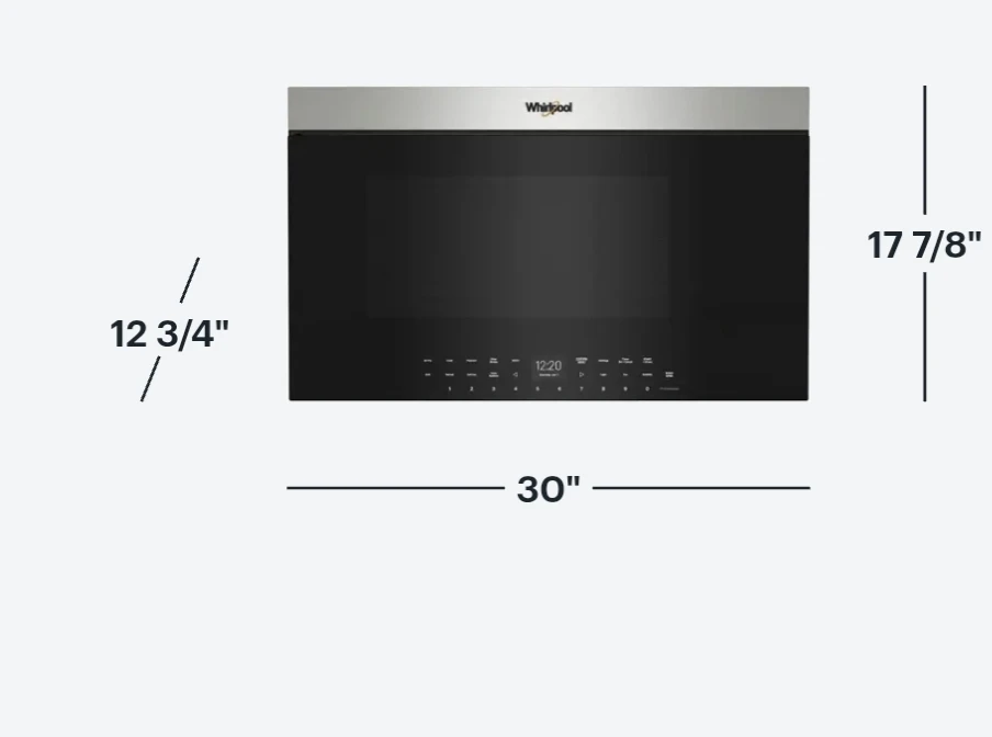 Whirlpool 1.1 Cu. Ft. Over the Range Microwave - photo 2