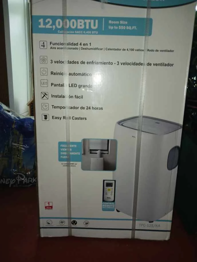 TCL 12,000 BTU Portable Air Conditioner with Heat