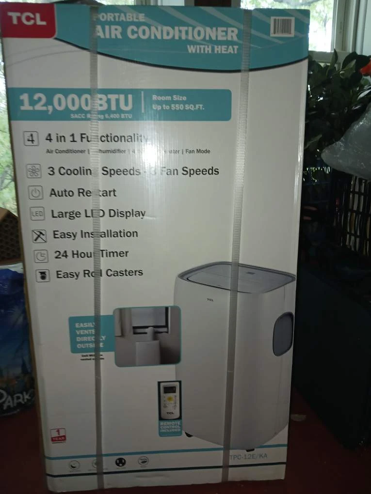TCL 12,000 BTU Portable Air Conditioner with Heat - photo 5