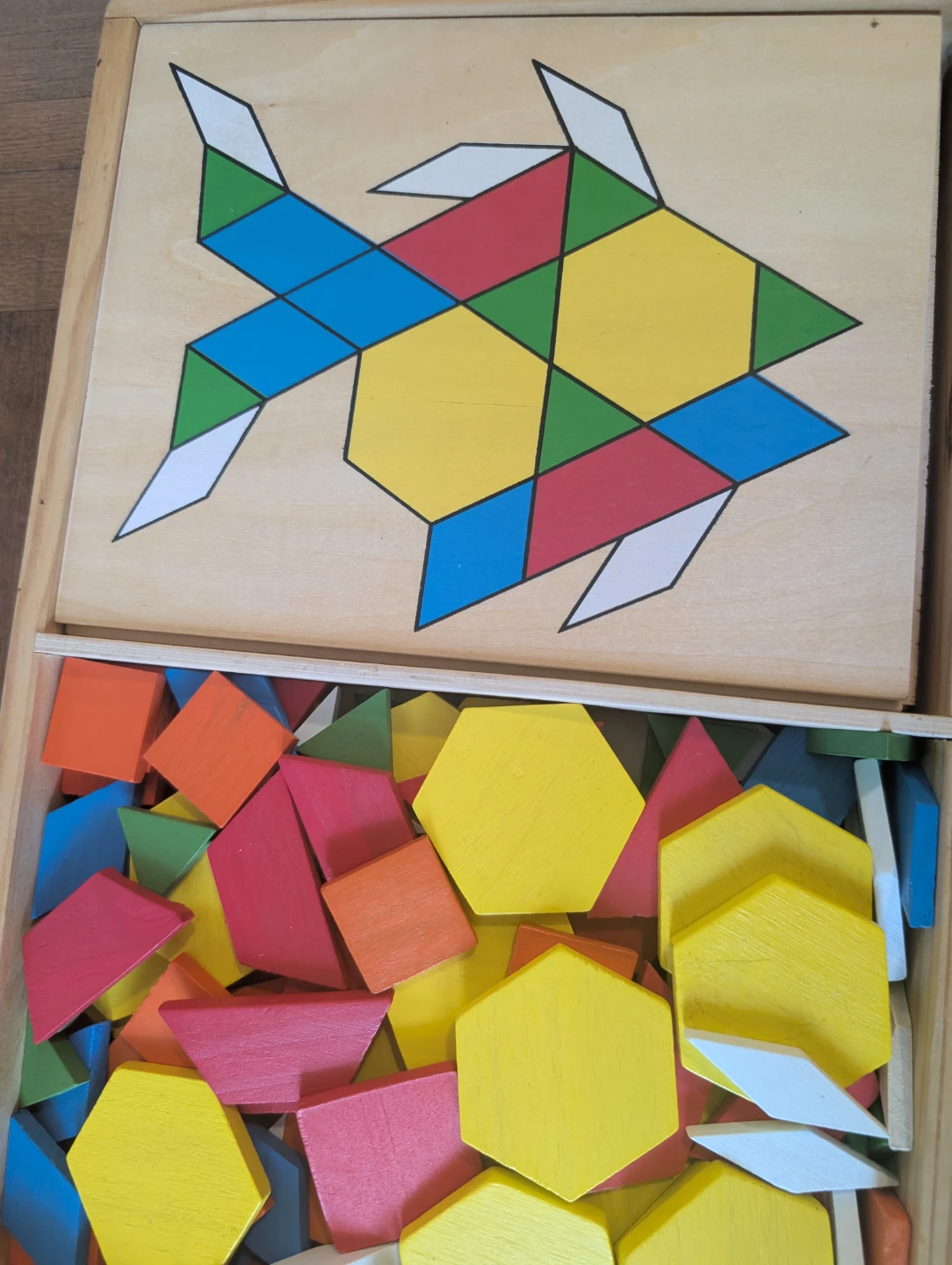 Melissa & Doug Pattern Blocks and Boards Set