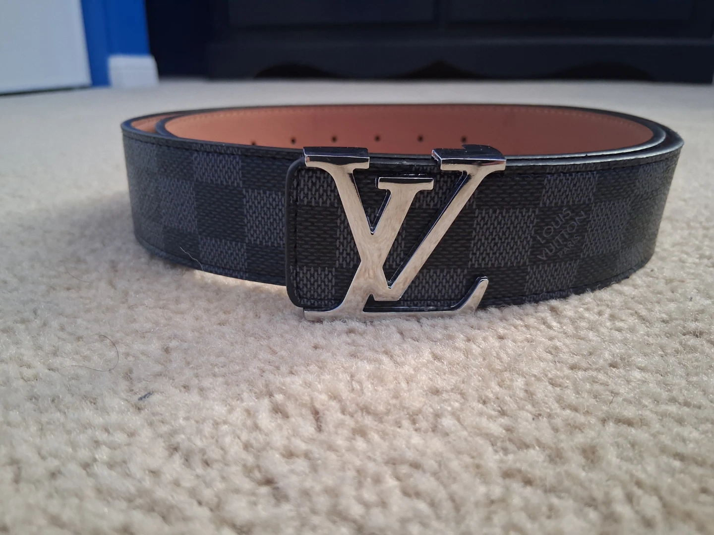 Louis Vuitton Damier Ebene Belt