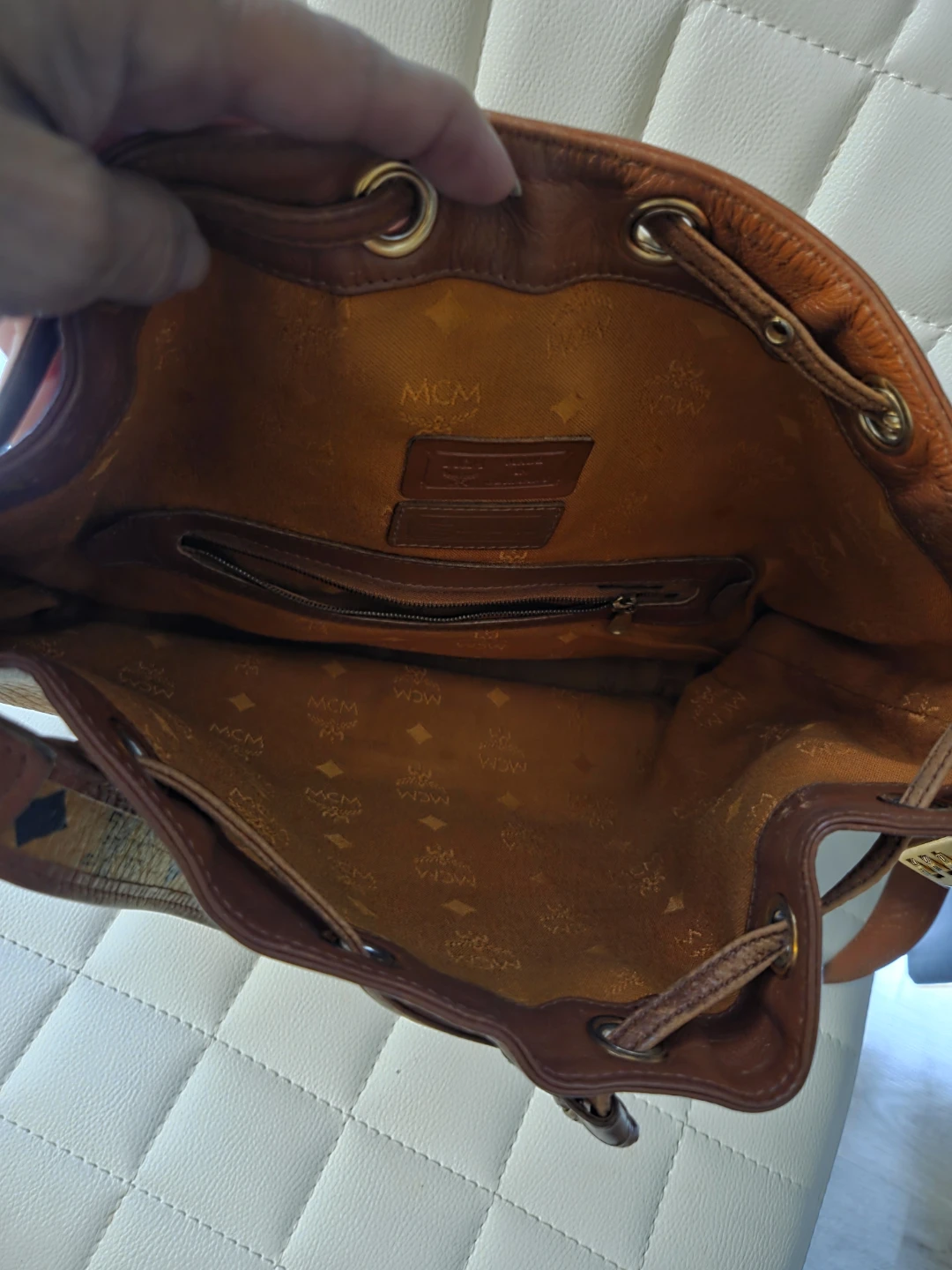 MCM Bucket Bag - photo 2