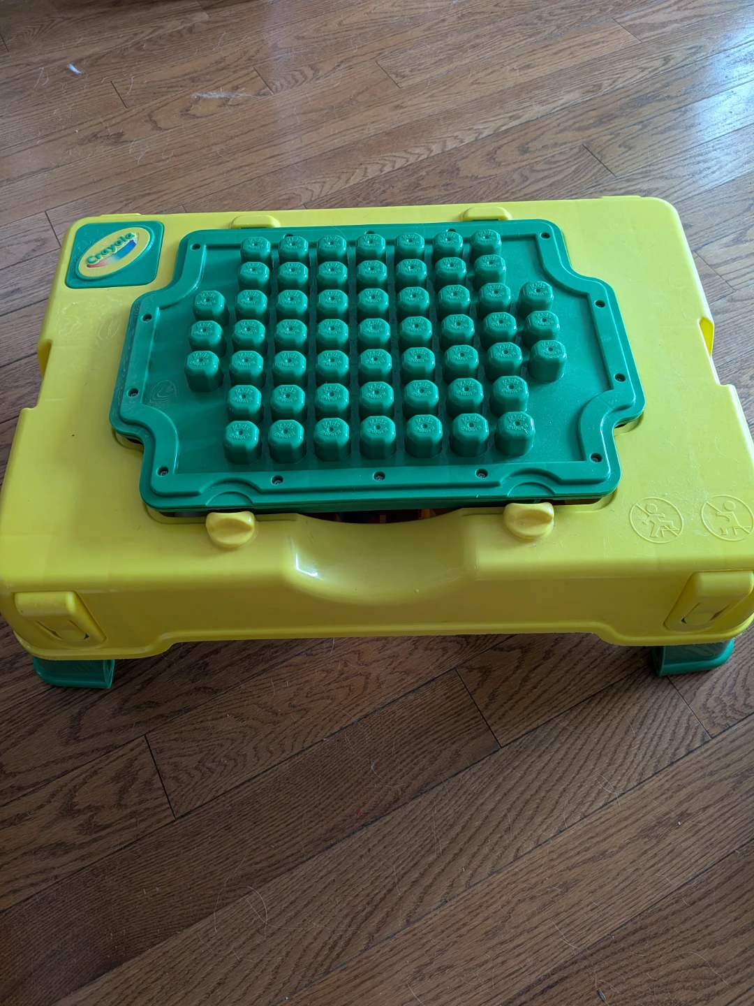Lego bricks table
