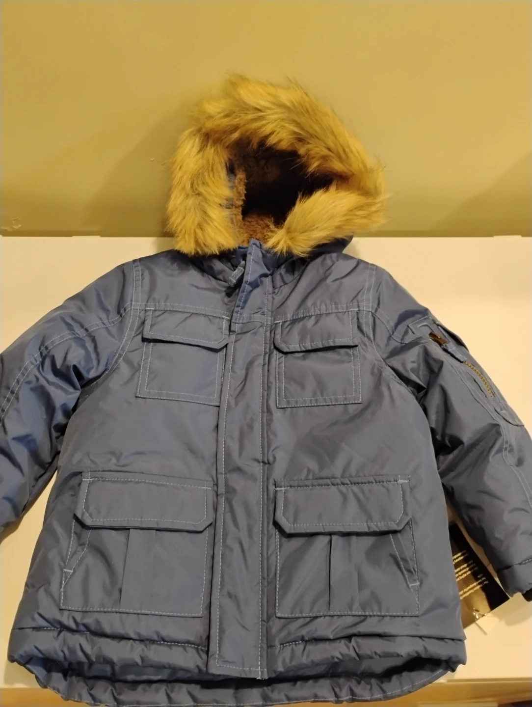 1 Madison Expedition Blue Lined Parka Jacket