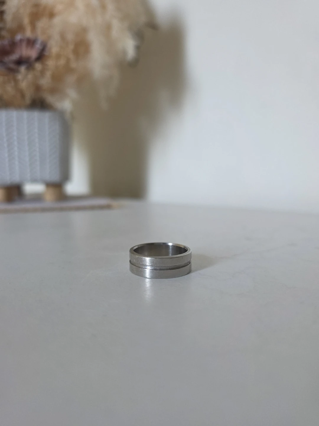 Stainless Steel Band Ring