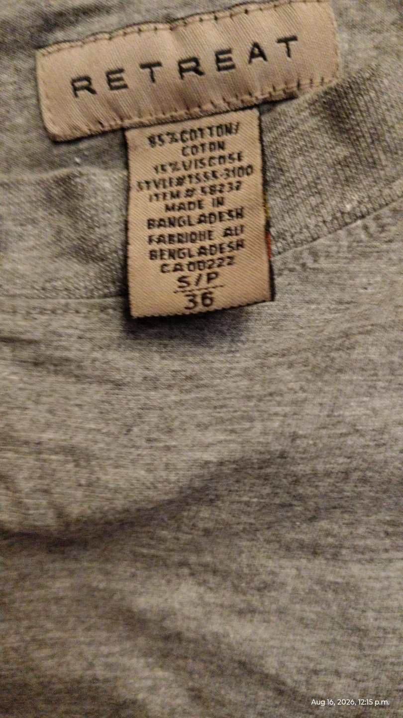 Retreat Grey short-Sleeve Shirt - photo 2