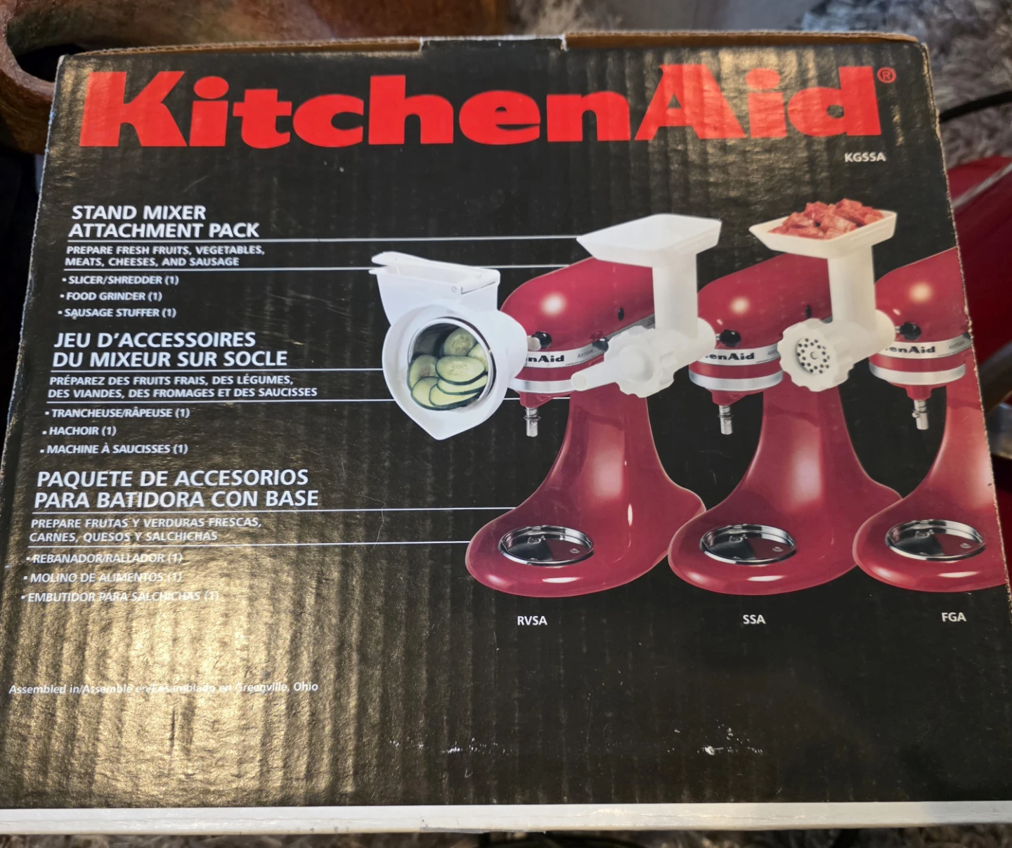 KitchenAid Stand Mixer and Attachment Pack - photo 2