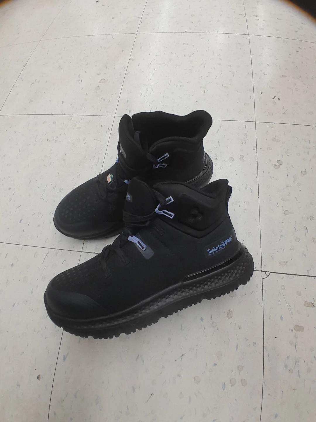 Timberland PRO Black Safety Boots Women's Size 7.5