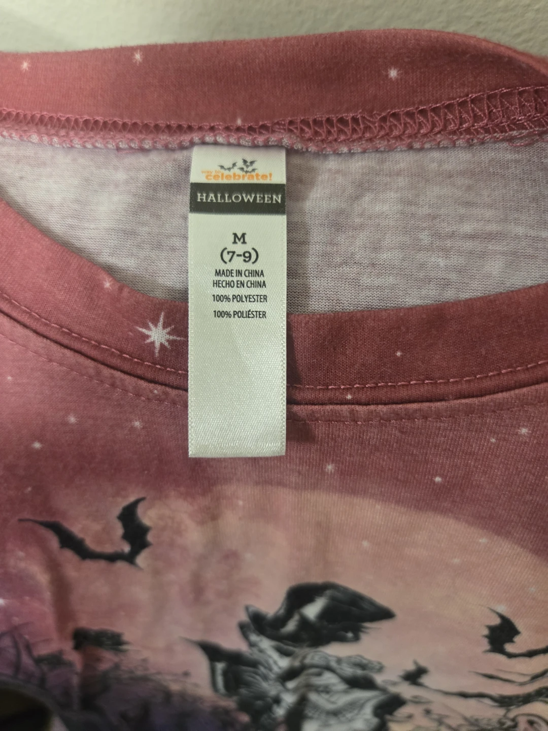 Celebrate! Halloween Skeleton Couple T-Shirt Medium