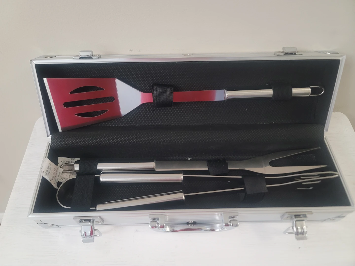 BBQ Tool Set with Aluminum Case - photo 2