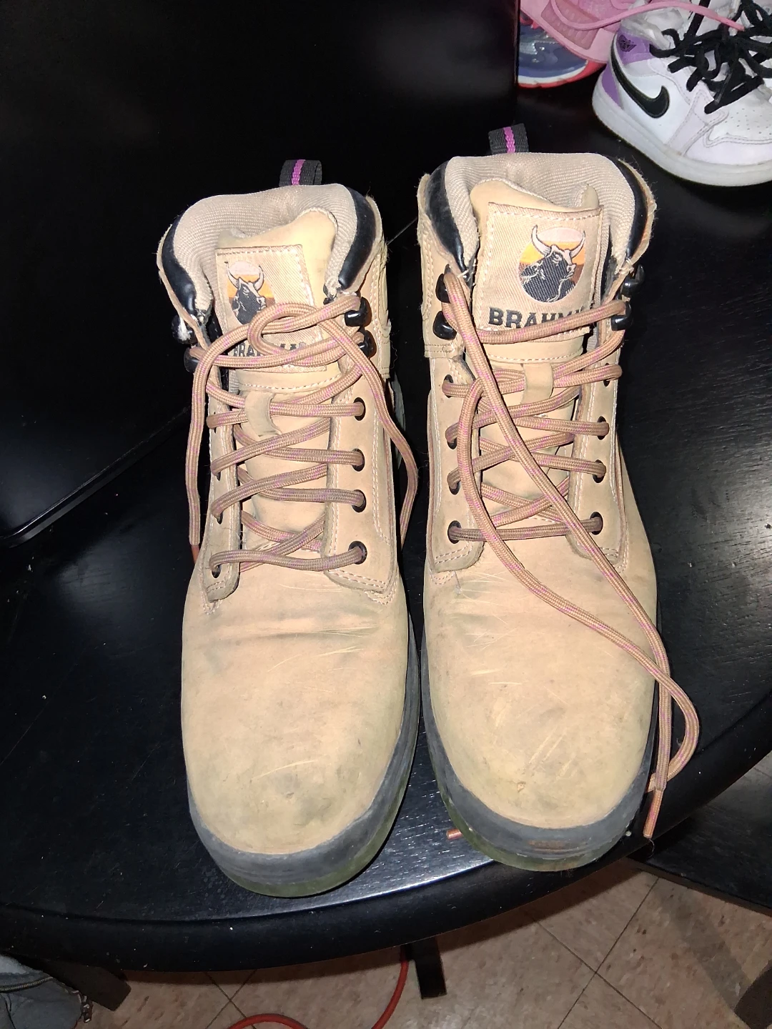 Brahmin Work Boots