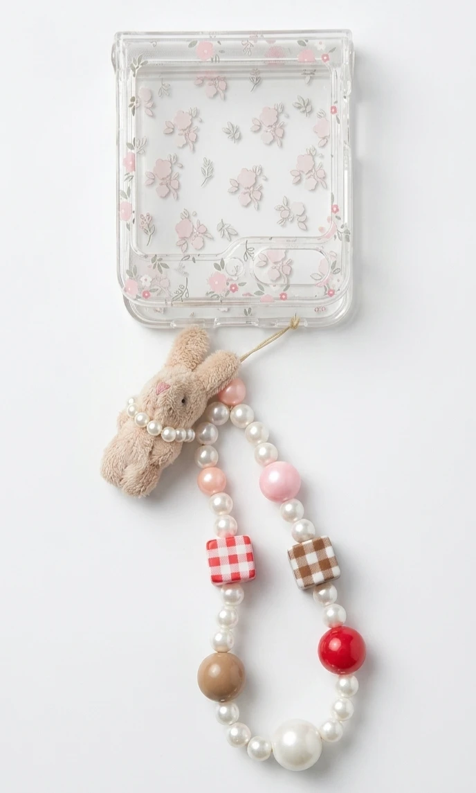 Phone case & charm strap