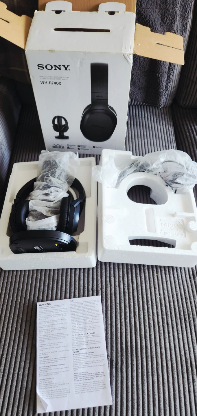 New Sony Wireless Stereo headphone system - photo 3
