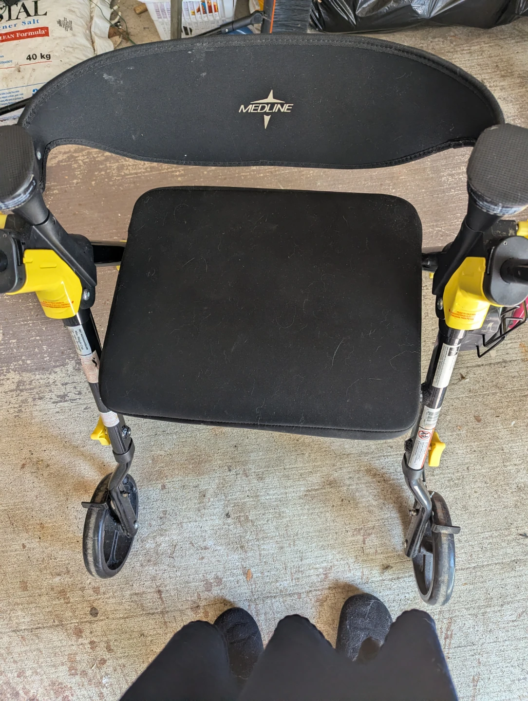 Medline Walker with Seat and Tray - photo 2