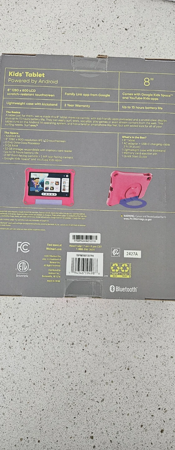 ONN Kids' Tablet Surf 8" Powered by Android - photo 2