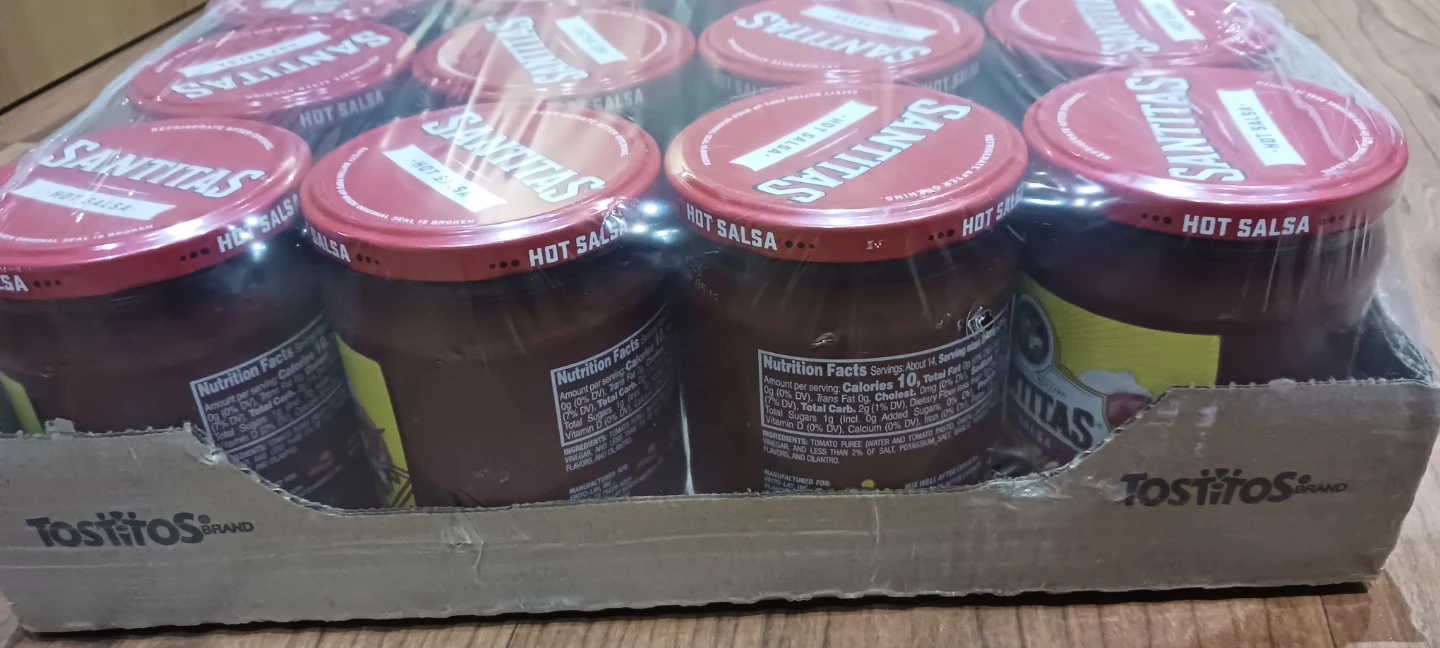 Tostitos Santitas Hot Salsa - Case of 12 Jars - photo 2