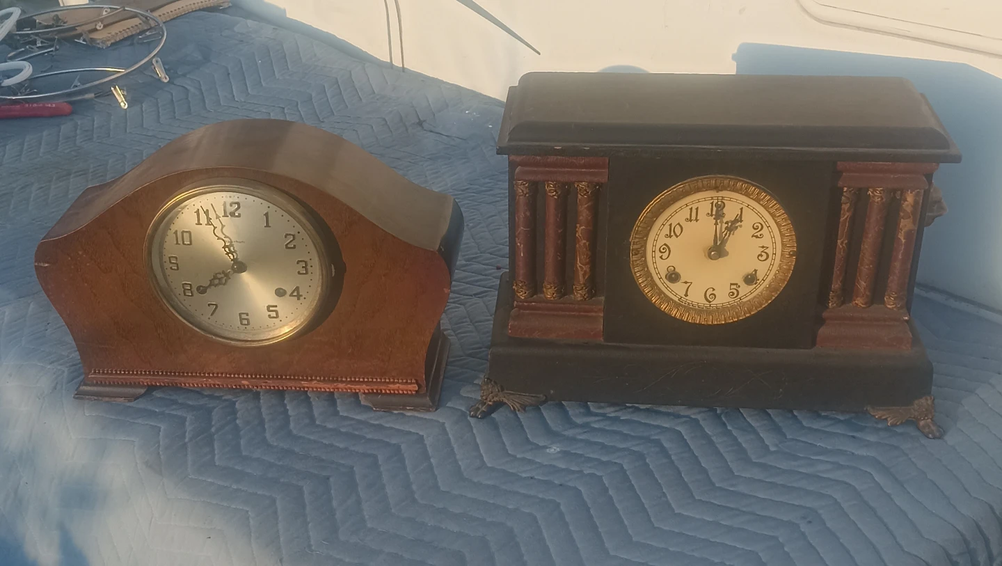 Vintage Mantle Clocks - New Haven Clock Co.