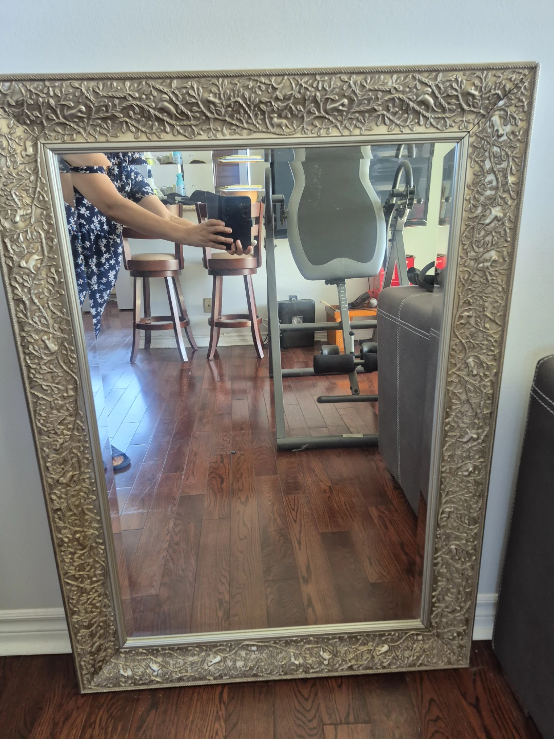 Ornate Gold Framed Mirror