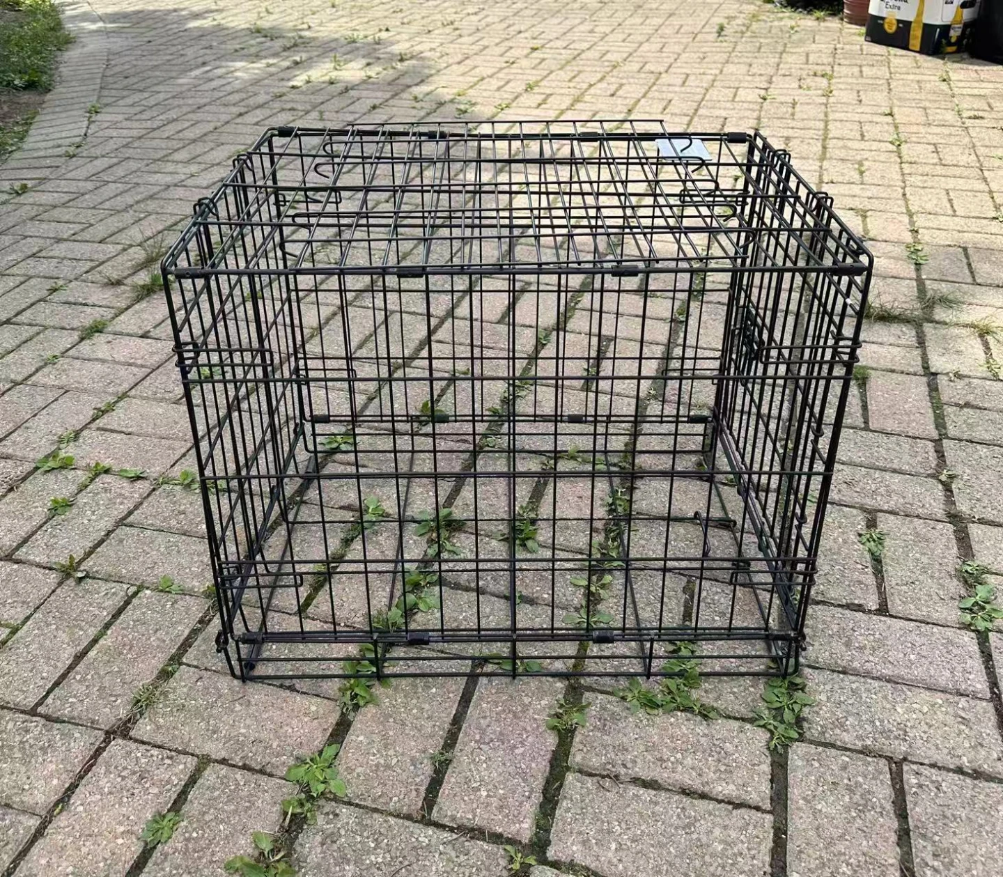 Black Wire Pet Crate